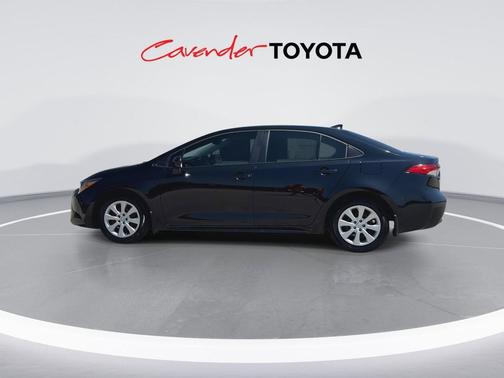Midnight Black Metallic 2025 Toyota Corolla LE