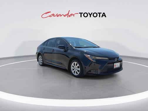 Midnight Black Metallic 2025 Toyota Corolla LE