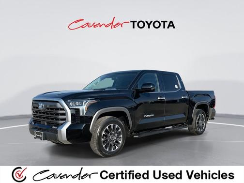 Midnight Black Metallic 2024 Toyota Tundra Hybrid Limited