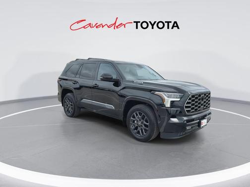 Midnight Black Metallic 2026 Toyota Sequoia Platinum