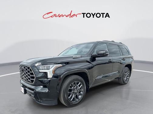 Midnight Black Metallic 2026 Toyota Sequoia Platinum
