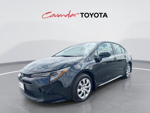 Midnight Black Metallic 2026 Toyota Corolla LE