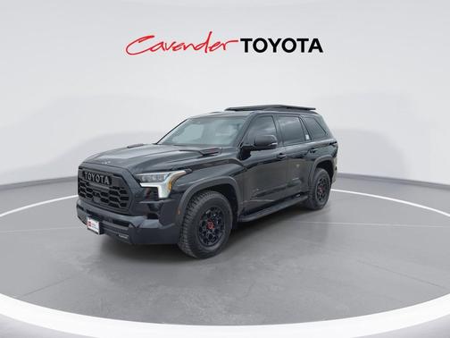Midnight Black Metallic 2025 Toyota Sequoia TRD Pro