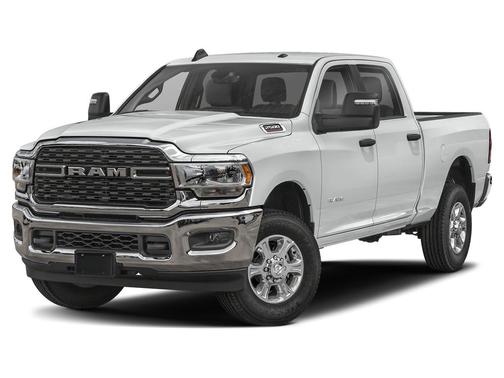 Bright White Clearcoat 2024 RAM 2500 Laramie Crew Cab 4x4 6'4' Box