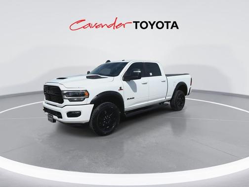 Bright White Clearcoat 2024 RAM 2500 Laramie Crew Cab 4x4 6'4' Box