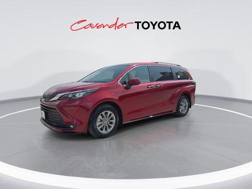 Ruby Flare Pearl 2025 Toyota Sienna XLE