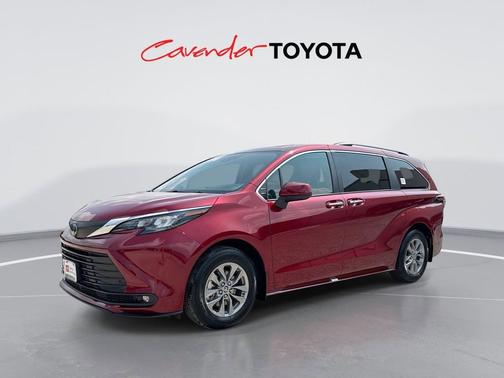Ruby Flare Pearl 2025 Toyota Sienna XLE