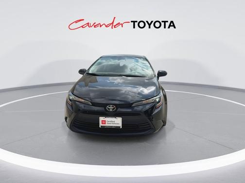 Midnight Black Metallic 2024 Toyota Corolla LE