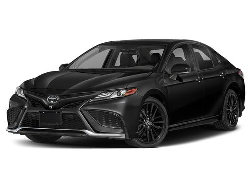 Midnight Black Metallic 2021 Toyota Camry XSE