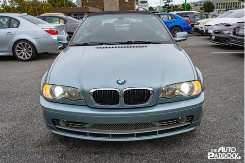 Grey Green Metallic with Black Soft Top 2003 BMW 330 330Cic Convertible 2D
