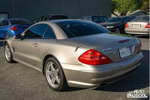 Pewter Metallic 2003 Mercedes-Benz SL-Class SL 500 Roadster 2D