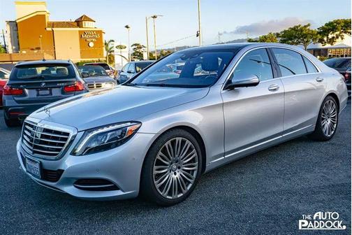 Diamond Silver Metallic 2015 Mercedes-Benz S-Class S 550 Sedan 4D