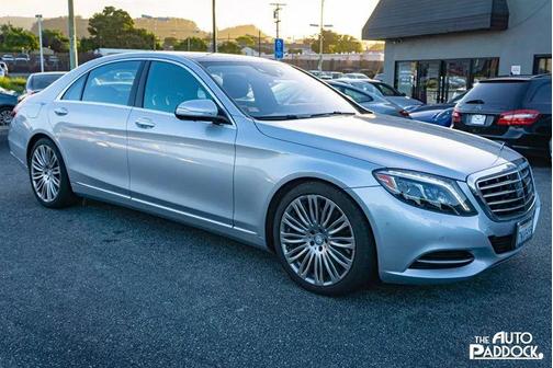 Diamond Silver Metallic 2015 Mercedes-Benz S-Class S 550 Sedan 4D