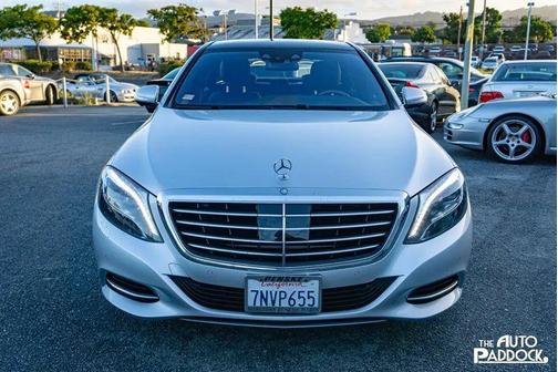 Diamond Silver Metallic 2015 Mercedes-Benz S-Class S 550 Sedan 4D