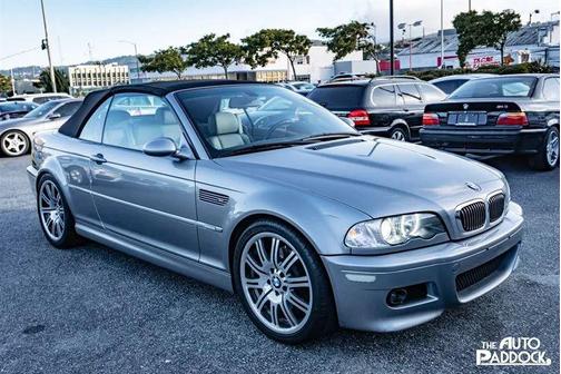 Silver Gray Metallic with Black Soft Top 2006 BMW M3 Base