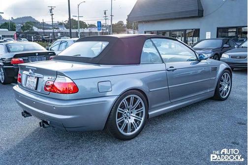Silver Gray Metallic with Black Soft Top 2006 BMW M3 Base