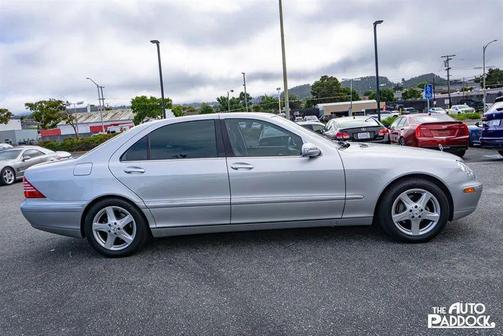 Brilliant Silver Metallic 2004 Mercedes-Benz S-Class S 500 Sedan 4D