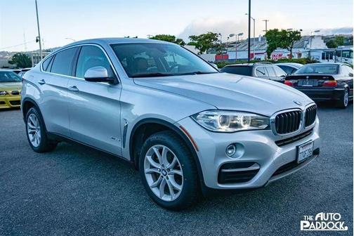 Glacier Silver Metallic 2016 BMW X6 xDrive35i