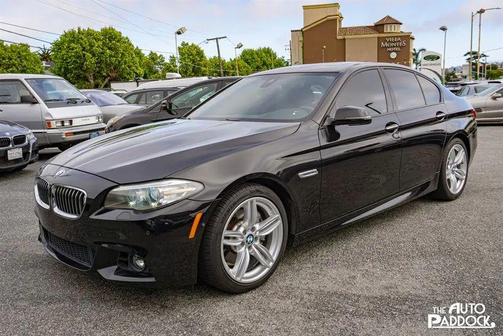 Black Sapphire Metallic 2016 BMW 535 535i Sedan 4D