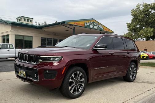 Velvet Red 2023 Jeep Grand Cherokee L Overland