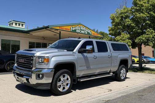 Silver 2018 GMC Sierra 2500 SLT