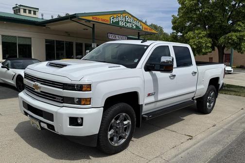 Summit White 2018 Chevrolet Silverado 3500 LTZ