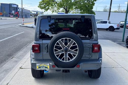 Gray 2023 Jeep Wrangler 4xe Sahara