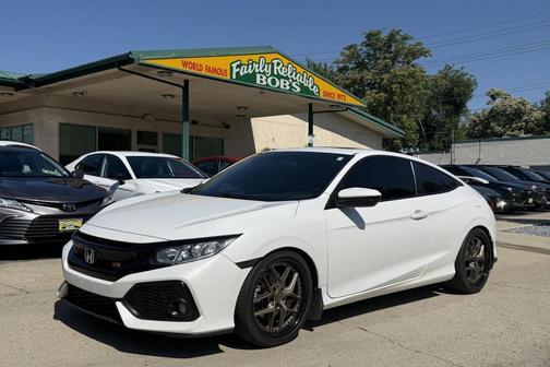 White 2018 Honda Civic Si