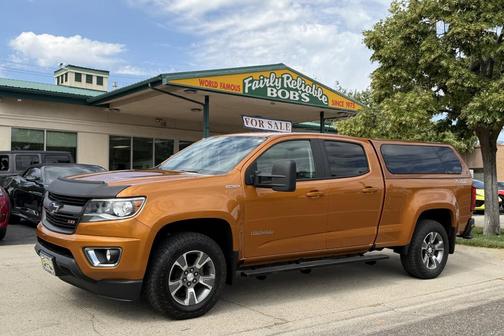 Burning Hot Metallic 2017 Chevrolet Colorado Z71