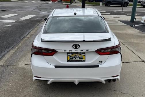 White 2024 Toyota Camry SE Nightshade