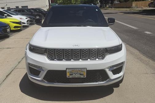 White 2023 Jeep Grand Cherokee 4xe Summit