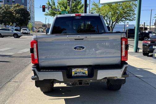 Glacier Gray Metallic 2024 Ford F-350 Lariat Super Duty