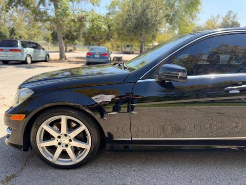 Black 2013 Mercedes-Benz C-Class C 300 4MATIC Sport