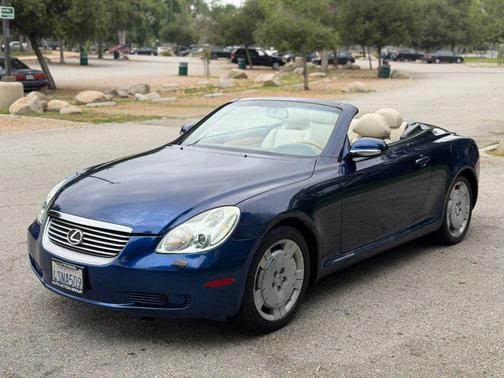 Blue 2002 Lexus SC 430 Base