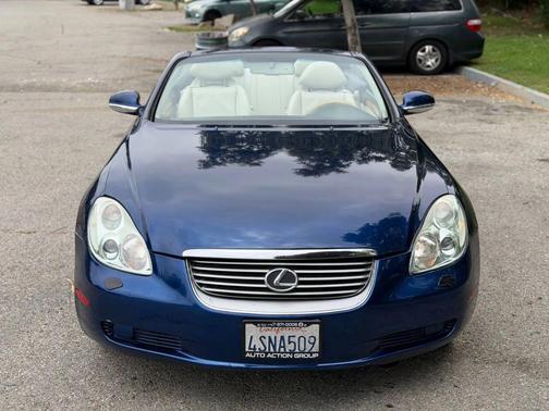 Blue 2002 Lexus SC 430 Base