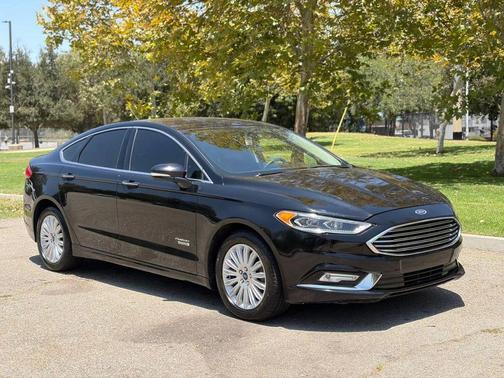 Shadow Black 2018 Ford Fusion Energi Titanium