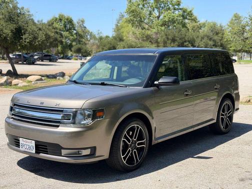 Mineral Gray Metallic 2014 Ford Flex SEL