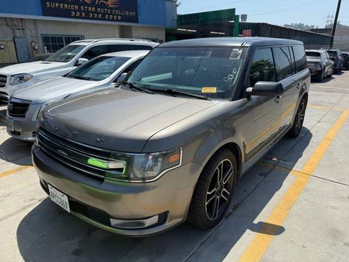 Mineral Gray Metallic 2014 Ford Flex SEL