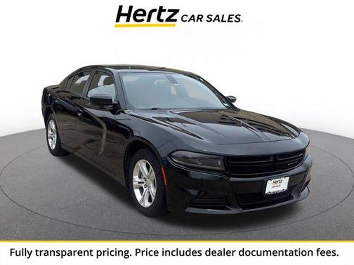 Pitch Black Clearcoat 2022 Dodge Charger SXT