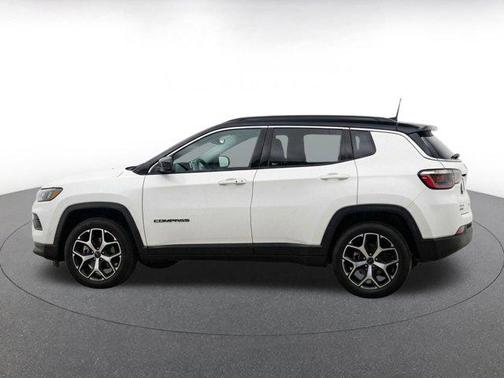 Bright White Clearcoat 2025 Jeep Compass Limited