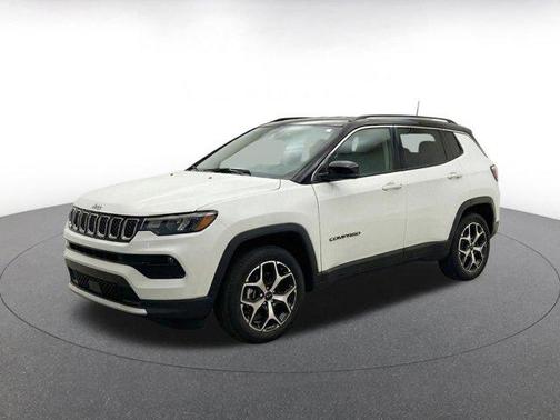Bright White Clearcoat 2025 Jeep Compass Limited
