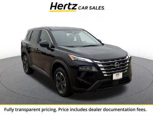Super Black 2025 Nissan Rogue SV