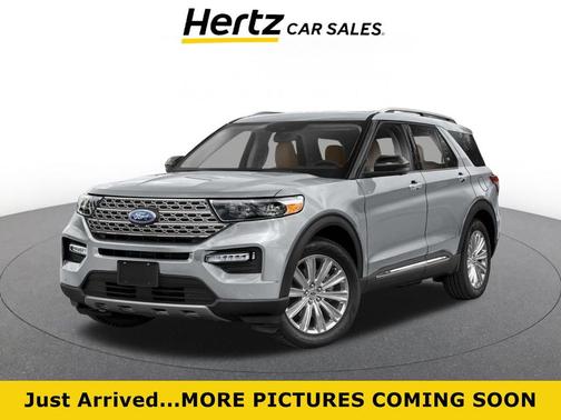 Iconic Silver Metallic 2024 Ford Explorer Limited