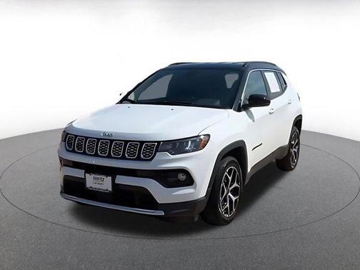 Bright White Clearcoat 2025 Jeep Compass Limited