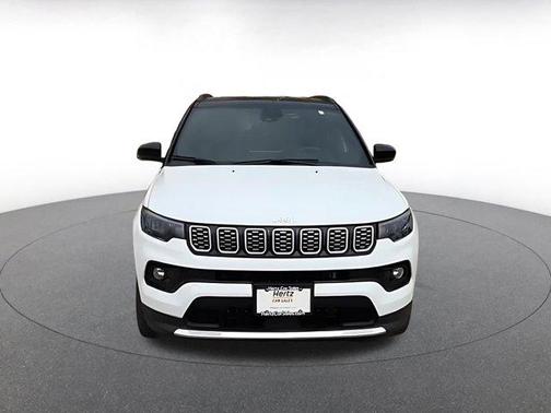 Bright White Clearcoat 2025 Jeep Compass Limited