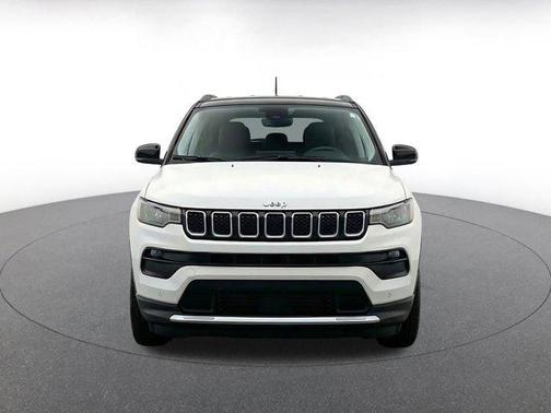 Bright White Clearcoat 2025 Jeep Compass Limited