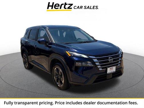 Deep Ocean Blue Pearl 2025 Nissan Rogue SV