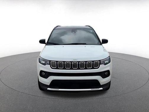 Bright White Clearcoat 2025 Jeep Compass Limited