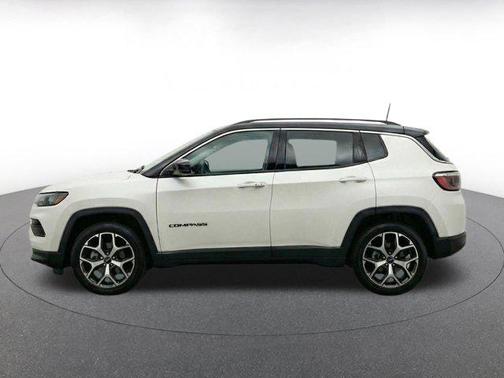 Bright White Clearcoat 2025 Jeep Compass Limited