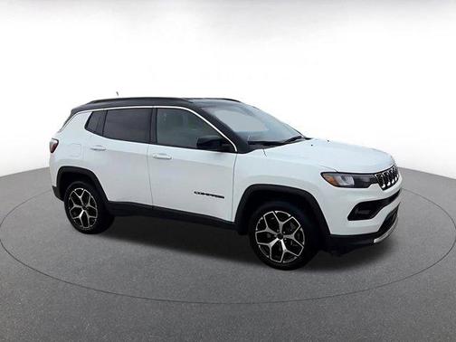 Bright White Clearcoat 2025 Jeep Compass Limited